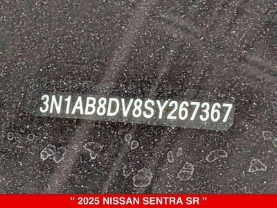 2025 Nissan Sentra SR
