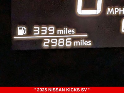 2025 Nissan Kicks SV Premium AWD NISSAN CERTIFIED