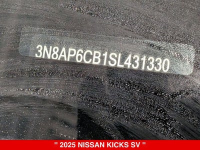 2025 Nissan Kicks SV Premium AWD NISSAN CERTIFIED