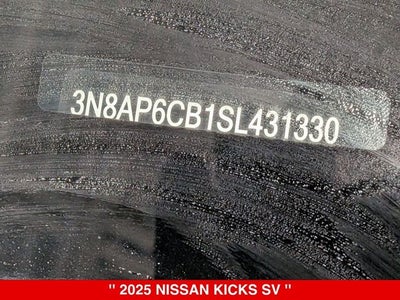 2025 Nissan Kicks SV Premium AWD NISSAN CERTIFIED