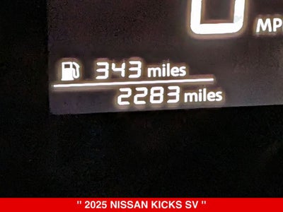2025 Nissan Kicks SV Premium AWD NISSAN CERTIFIED
