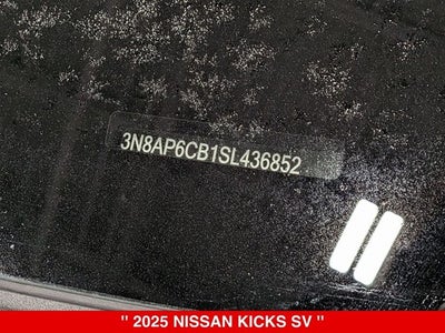 2025 Nissan Kicks SV Premium AWD NISSAN CERTIFIED