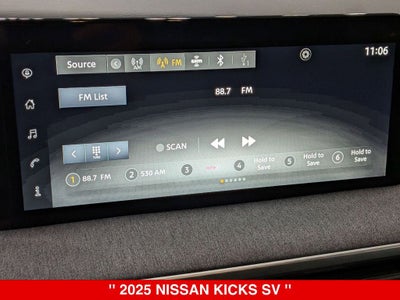 2025 Nissan Kicks SV Premium AWD NISSAN CERTIFIED