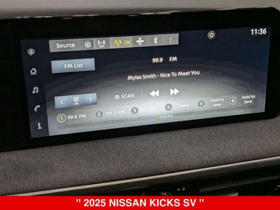 2025 Nissan Kicks SV Premium AWD NISSAN CERTIFIED