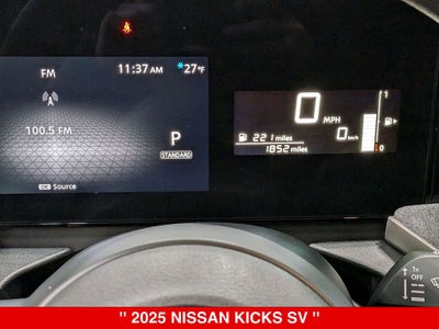 2025 Nissan Kicks SV Premium AWD NISSAN CERTIFIED