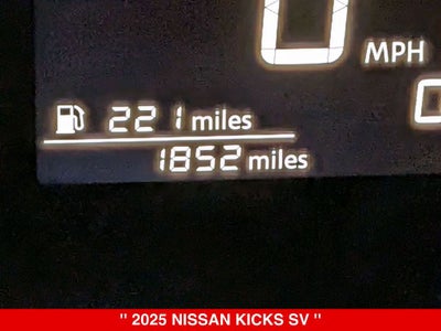 2025 Nissan Kicks SV Premium AWD NISSAN CERTIFIED
