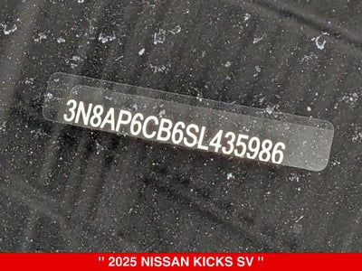 2025 Nissan Kicks SV Premium AWD NISSAN CERTIFIED