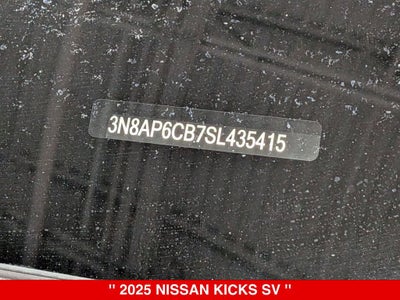 2025 Nissan Kicks SV Premium AWD NISSAN CERTIFIED