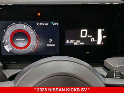 2025 Nissan Kicks SV Premium AWD NISSAN CERTIFIED