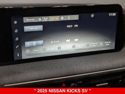 2025 Nissan Kicks SV Premium AWD NISSAN CERTIFIED