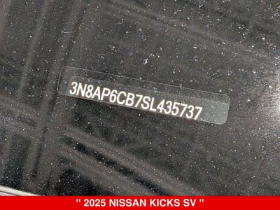 2025 Nissan Kicks SV Premium AWD NISSAN CERTIFIED