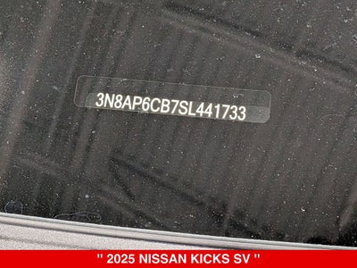 2025 Nissan Kicks SV Premium AWD NISSAN CERTIFIED