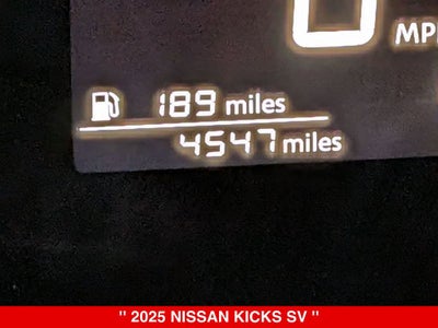 2025 Nissan Kicks SV Premium AWD NISSAN CERTIFIED