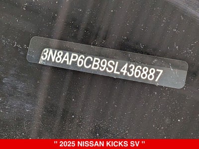 2025 Nissan Kicks SV Premium AWD NISSAN CERTIFIED