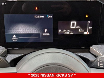 2025 Nissan Kicks SV Premium AWD NISSAN CERTIFIED