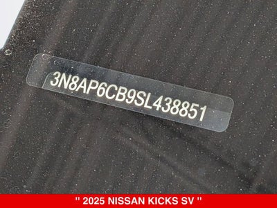 2025 Nissan Kicks SV Premium AWD NISSAN CERTIFIED