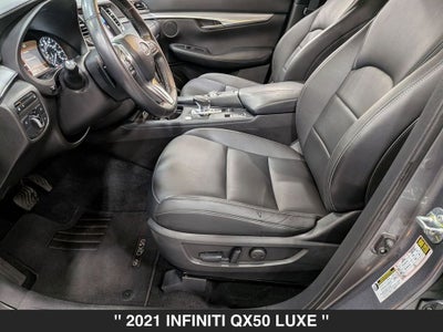 2021 INFINITI QX50 LUXE