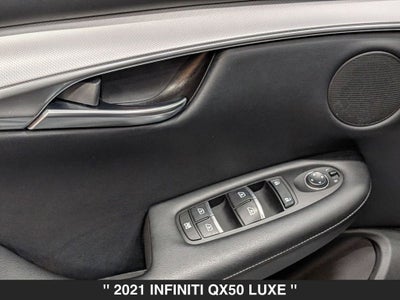 2021 INFINITI QX50 LUXE