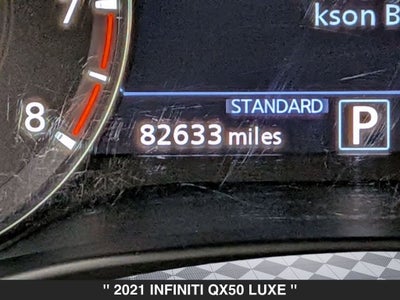 2021 INFINITI QX50 LUXE