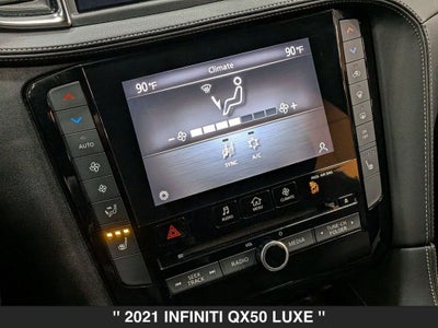 2021 INFINITI QX50 LUXE