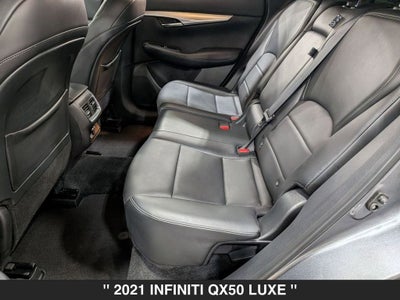 2021 INFINITI QX50 LUXE