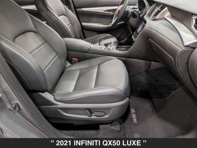 2021 INFINITI QX50 LUXE