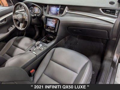2021 INFINITI QX50 LUXE