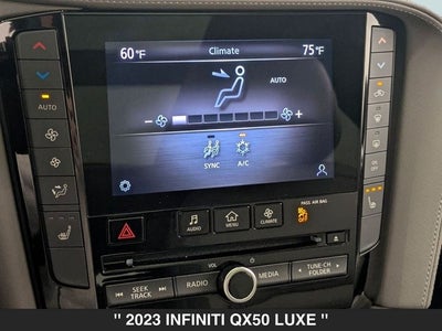 2023 INFINITI QX50 LUXE AWD