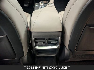 2023 INFINITI QX50 LUXE AWD