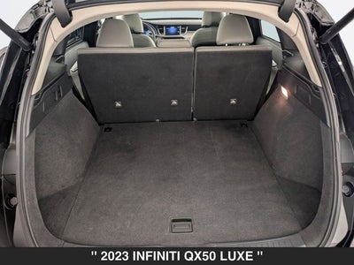 2023 INFINITI QX50 LUXE AWD
