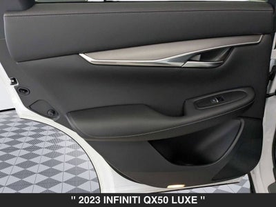 2023 INFINITI QX50 LUXE