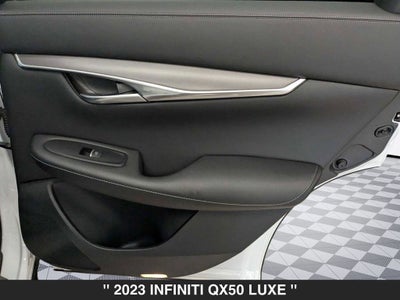 2023 INFINITI QX50 LUXE