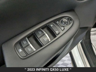 2023 INFINITI QX50 LUXE AWD