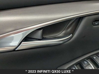 2023 INFINITI QX50 LUXE AWD