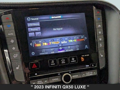 2023 INFINITI QX50 LUXE AWD