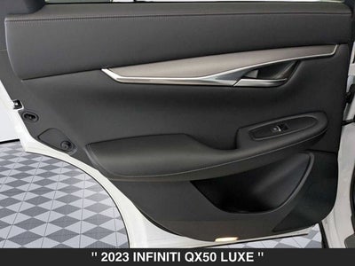2023 INFINITI QX50 LUXE AWD