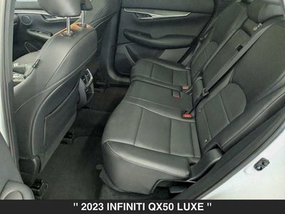 2023 INFINITI QX50 LUXE AWD