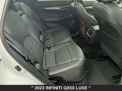 2023 INFINITI QX50 LUXE AWD