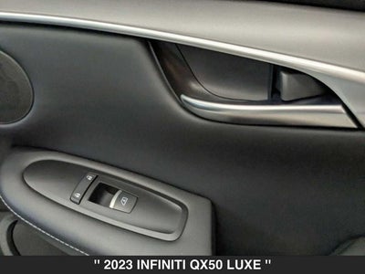 2023 INFINITI QX50 LUXE AWD