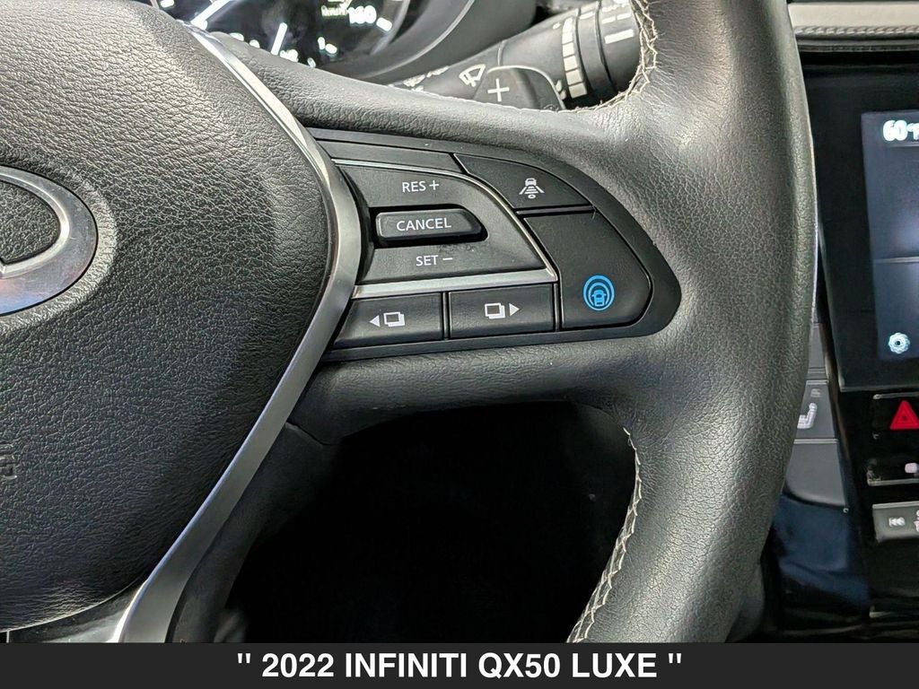 2022 INFINITI QX50 LUXE AWD