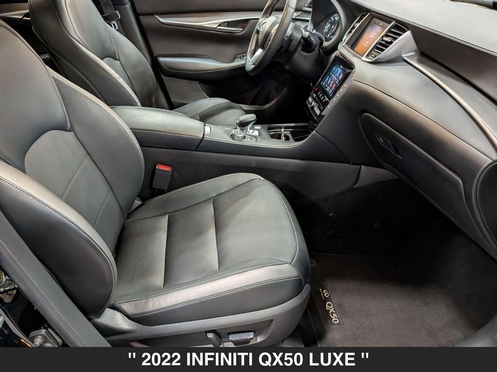 2022 INFINITI QX50 LUXE AWD