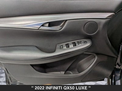 2022 INFINITI QX50 LUXE AWD