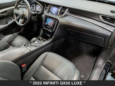 2022 INFINITI QX50 LUXE AWD