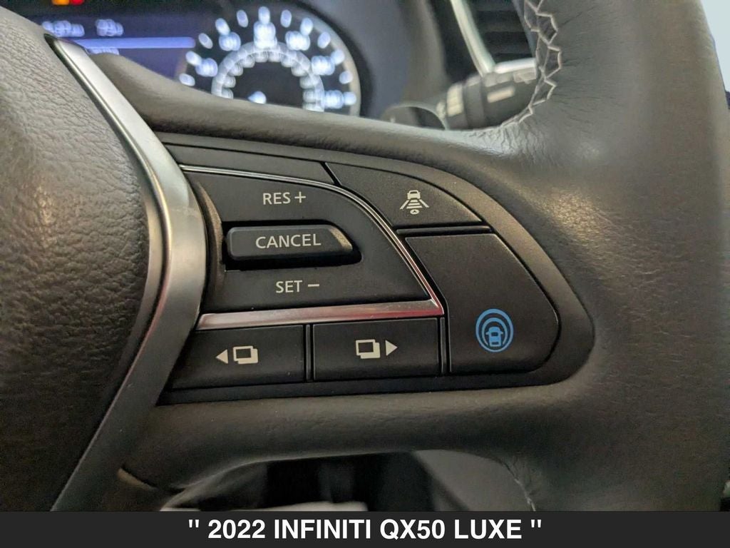 2022 INFINITI QX50 LUXE