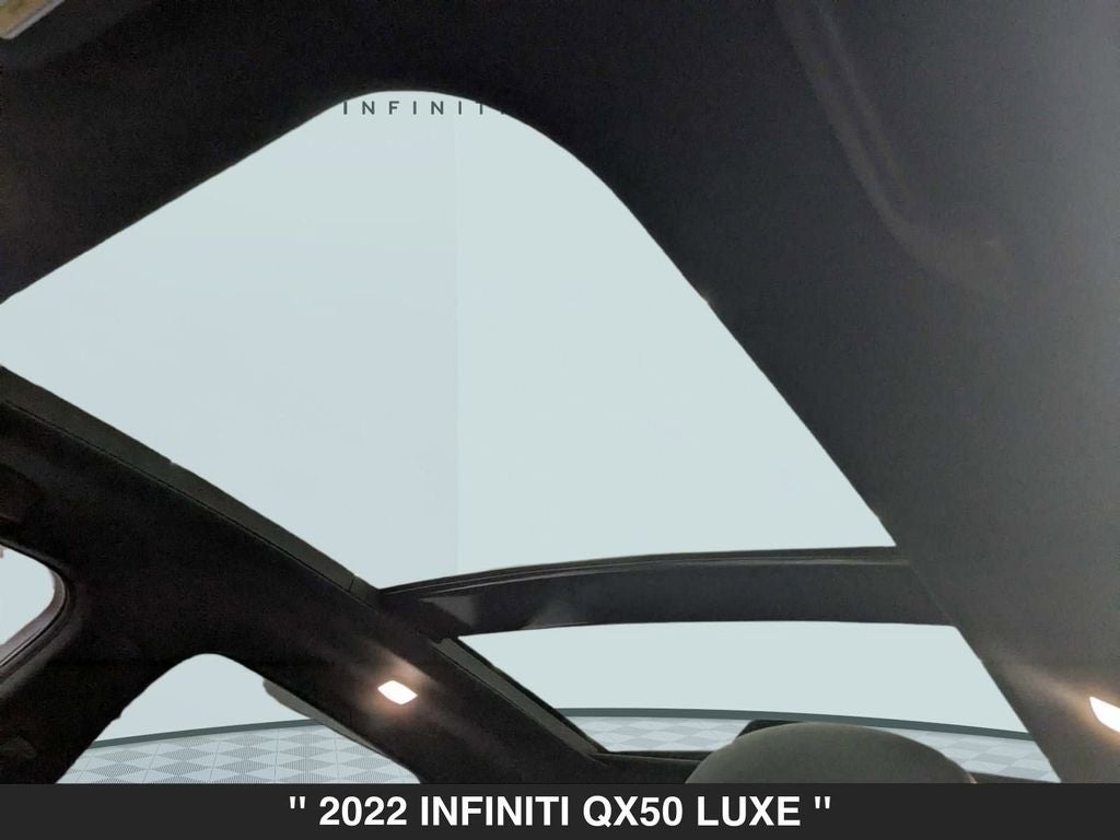 2022 INFINITI QX50 LUXE