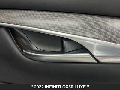 2022 INFINITI QX50 LUXE