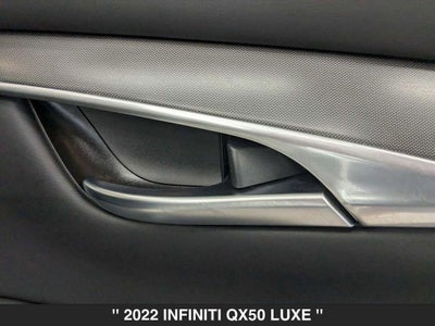 2022 INFINITI QX50 LUXE