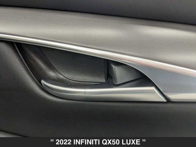 2022 INFINITI QX50 LUXE