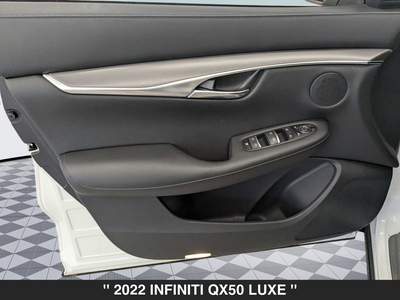 2022 INFINITI QX50 LUXE