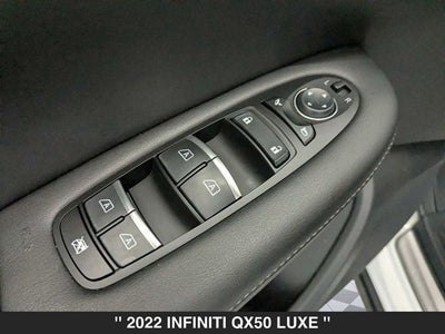 2022 INFINITI QX50 LUXE AWD